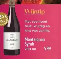 Jumbo Montaignan Syrah aanbieding