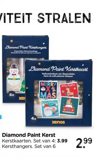 Xenos Diamond Paint Kerst aanbieding