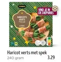 Jumbo Haricot verts met spek aanbieding