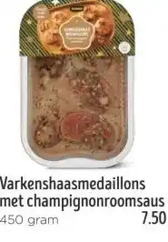 Jumbo Varkenshaasmedaillons met champignonroomsaus aanbieding