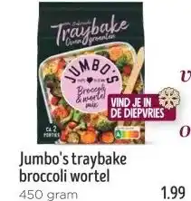 Jumbo Jumbo's traybake broccoli wortel aanbieding
