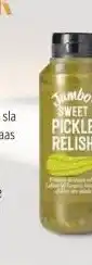Jumbo Jumbo's pickle relish aanbieding