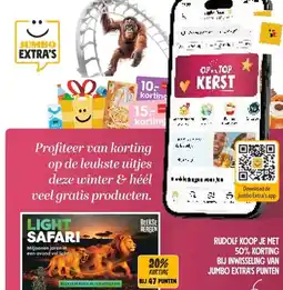 Jumbo GA MEE OP EEN MAGISCHE REIS ROND DE WERELD aanbieding