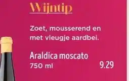 Jumbo Araldica moscato aanbieding