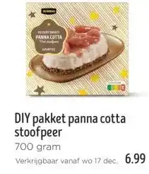 Jumbo DIY pakket panna cotta stoofpeer aanbieding