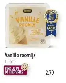 Jumbo Vanille roomijs aanbieding