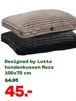 Welkoop Designed by Lotte hondenkussen Reza aanbieding