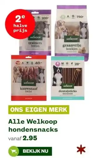 Welkoop Alle Welkoop Alle Welkoop hondensnacks vanaf 2.95 aanbieding