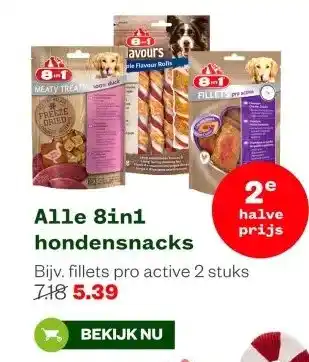 Welkoop Alle 8in1 hondensnacks aanbieding
