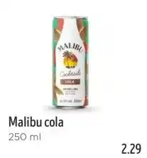 Jumbo Malibu cola aanbieding