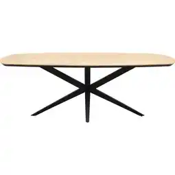 Trendhopper Eettafel Wexford Deens ovaal aanbieding