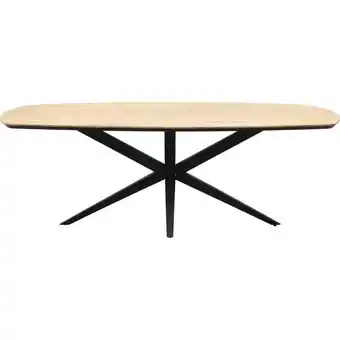 Trendhopper Eettafel Wexford Deens ovaal aanbieding