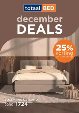 TotaalBED Boxspring Ostland aanbieding