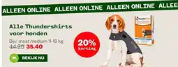 Welkoop Alle Thundershirts voor honden aanbieding