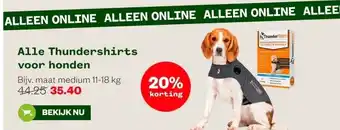 Welkoop Alle Thundershirts voor honden aanbieding