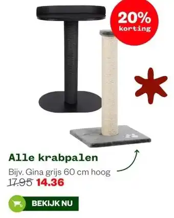 Welkoop Alle krabpalen aanbieding