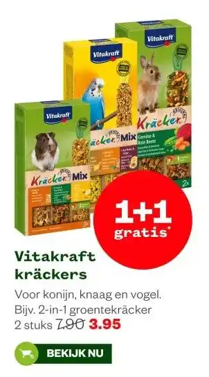 Welkoop Vitakraft kräckers aanbieding