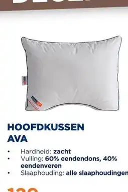 TotaalBED Hoofdkussen Ava | Dons aanbieding