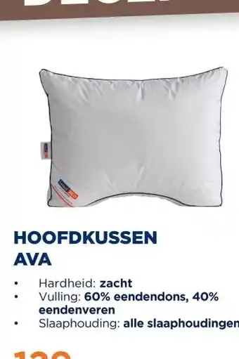 TotaalBED Hoofdkussen Ava | Dons aanbieding