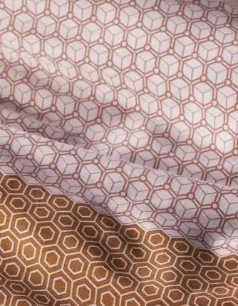 TotaalBED Dekbedovertrek Theo Terra 200 x 200/220 cm aanbieding