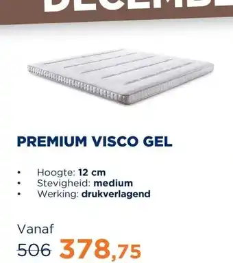 TotaalBED Topmatras Premium | Visco Gel aanbieding