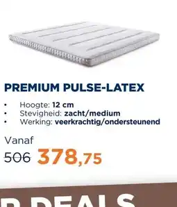 TotaalBED Topmatras Premium | Pulse-latex aanbieding