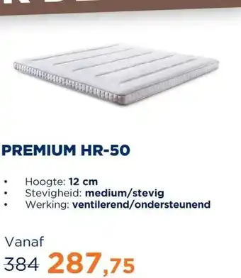 TotaalBED Topmatras Premium | HR-50 aanbieding