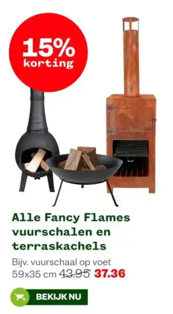Welkoop Alle Fancy Flames vuurschalen en terraskachels aanbieding