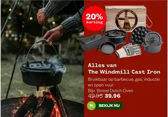 Welkoop Alles van The Windmill Cast Iron aanbieding