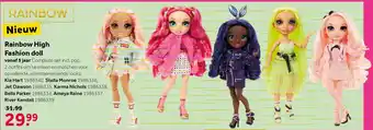 Intertoys Rainbow high fashion doll aanbieding