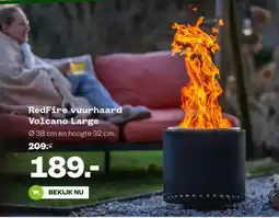 Welkoop RedFire vuurhaard Volcano Large aanbieding