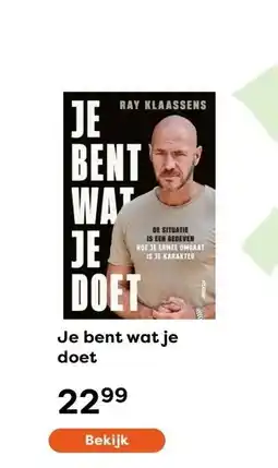 The Read Shop Je bent wat je doet aanbieding