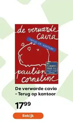 The Read Shop De verwarde cavia - Terug op kantoor aanbieding