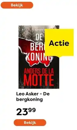 The Read Shop Leo Asker - De bergkoning aanbieding