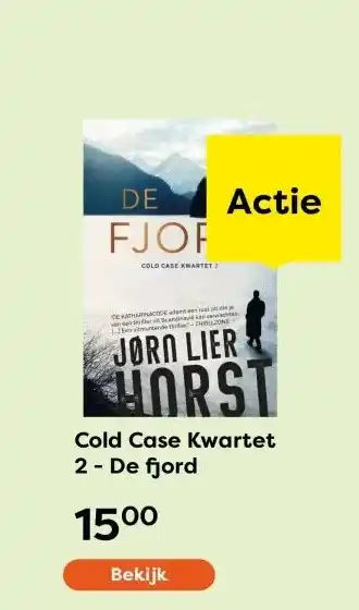 The Read Shop Cold Case Kwartet 2 - De fjord aanbieding