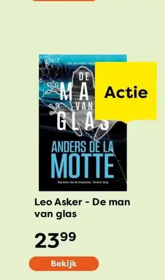 The Read Shop Leo Asker - De man van glas aanbieding