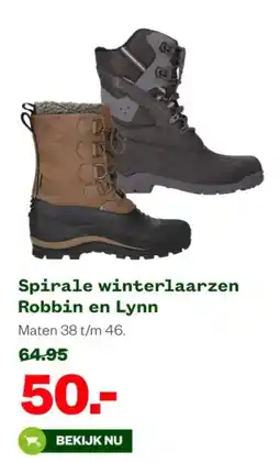 Welkoop Spirale winterlaarzen Robbin en Lynn aanbieding
