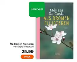 The Read Shop Als dromen fluisteren aanbieding