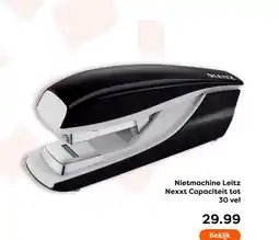 The Read Shop Nietmachine Leitz Nexxt Capaciteit tot 30 vel aanbieding