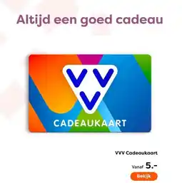 The Read Shop VVV Cadeaukaart aanbieding