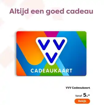 The Read Shop VVV Cadeaukaart aanbieding