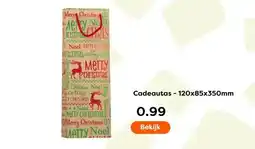 The Read Shop Cadeautas 120x85x350mm aanbieding