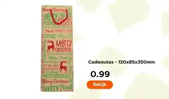 The Read Shop Cadeautas 120x85x350mm aanbieding