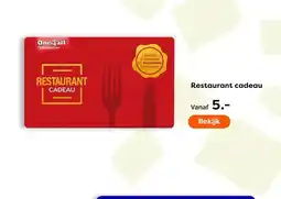 The Read Shop Restaurant cadeau aanbieding