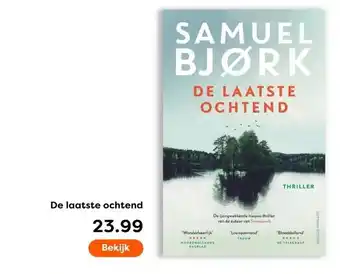 The Read Shop De laatste ochtend aanbieding