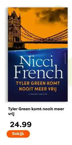 The Read Shop Tyler Green komt nooit meer vrij aanbieding