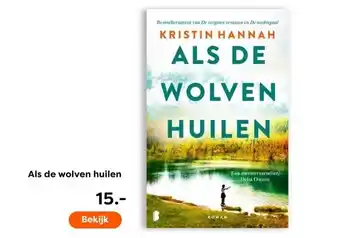 The Read Shop Als de wolven huilen aanbieding