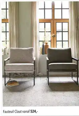 Pronto wonen Fauteuil Claut aanbieding