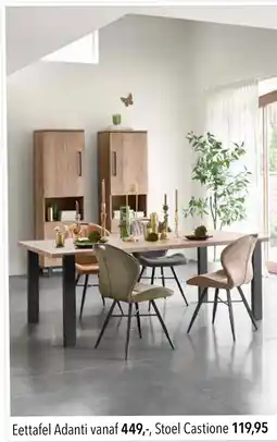 Pronto wonen Eettafel Adanti aanbieding