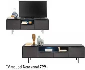 Pronto wonen TV-meubel Nero aanbieding